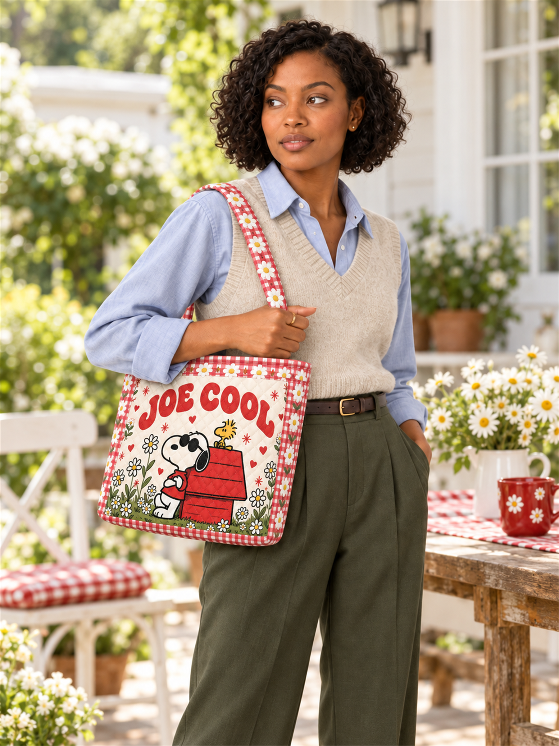 cool days daisy garden cherry gingham 02 lifestyle
